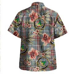 Clan Gayre Weathered Tartan Crest Badge Aloha Hawaiian Shirt Tropical Old Style WU78 Gayre Weathered Tartan Tartan Today   