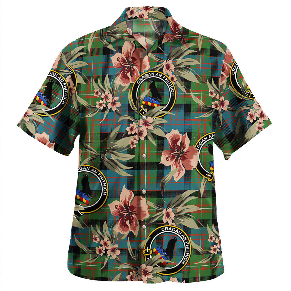 Clan MacDonell of Glengarry Ancient Tartan Crest Badge Aloha Hawaiian Shirt Tropical Old Style RU42 MacDonell of Glengarry Ancient Tartan Tartan Today   