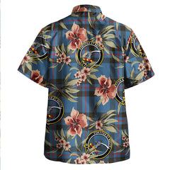Clan Elliot (Ellot) Modern Tartan Crest Badge Aloha Hawaiian Shirt Tropical Old Style OC35 Elliot (Ellot) Modern Tartan Tartan Today   