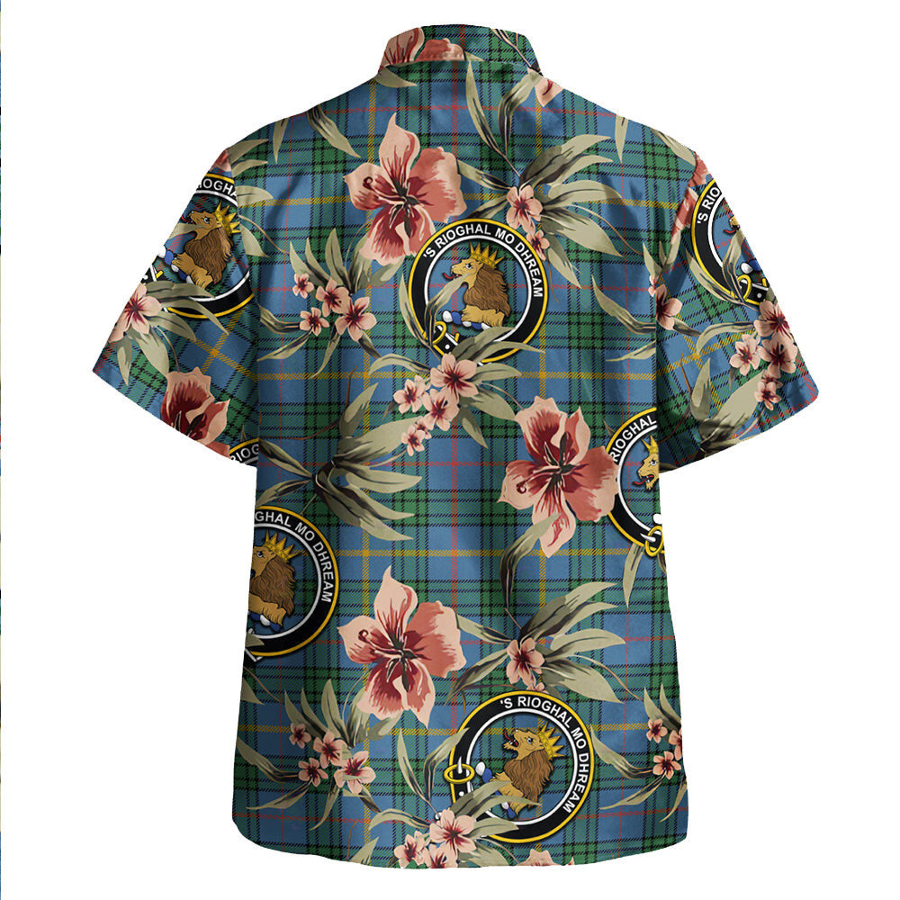 Clan MacCainsh Ancient Tartan Crest Badge Aloha Hawaiian Shirt Tropical Old Style HZ43 MacCainsh Ancient Tartan Tartan Today   