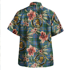 Clan MacCainsh Ancient Tartan Crest Badge Aloha Hawaiian Shirt Tropical Old Style HZ43 MacCainsh Ancient Tartan Tartan Today   
