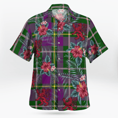 Clan Taylor Tartan Scottish Lion Hawaiian Shirt SK91 Taylor Tartan Tartan Hawaii Shirt   