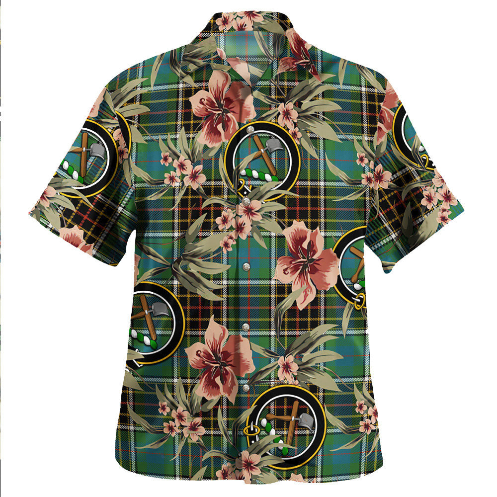 Clan Hislop #2 Ancient Tartan Crest Badge Aloha Hawaiian Shirt Tropical Old Style HX64 Hislop #2 Ancient Tartan Tartan Today   