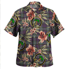 Clan MacEwan Weathered Tartan Crest Badge Aloha Hawaiian Shirt Tropical Old Style VE16 MacEwan Weathered Tartan Tartan Today   