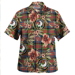 Clan Kidd Ancient Tartan Crest Badge Aloha Hawaiian Shirt Tropical Old Style LQ87 Kidd Ancient Tartan Tartan Today   