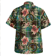 Clan Hislop #2 Ancient Tartan Crest Badge Aloha Hawaiian Shirt Tropical Old Style HX64 Hislop #2 Ancient Tartan Tartan Today   
