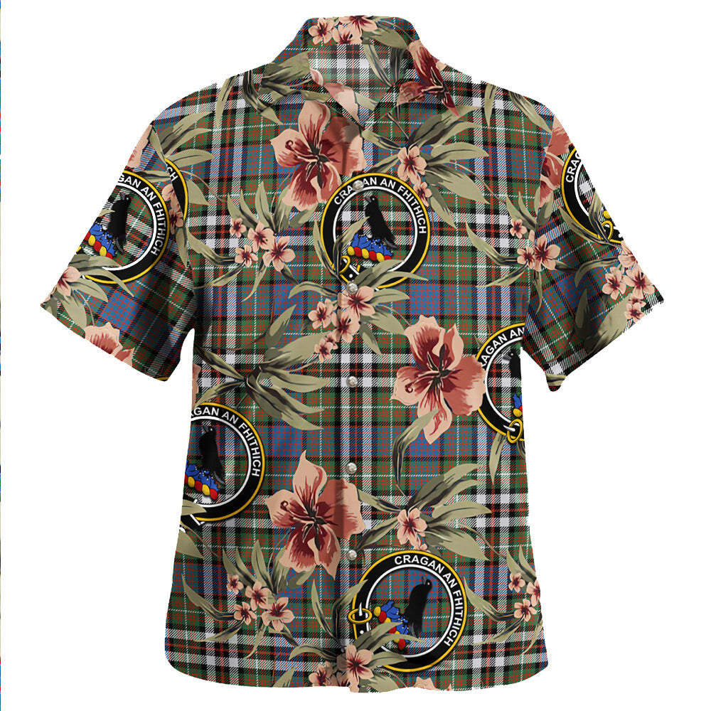 Clan MacDonell of Glengarry Dress Weathered Tartan Crest Badge Aloha Hawaiian Shirt Tropical Old Style JH29 MacDonell of Glengarry Dress Weathered Tartan Tartan Today   