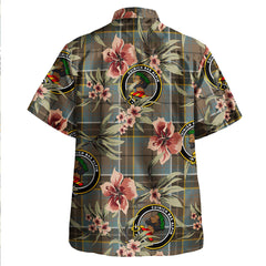 Clan MacAlpine Weathered Tartan Crest Badge Aloha Hawaiian Shirt Tropical Old Style KG15 MacAlpine Weathered Tartan Tartan Today   