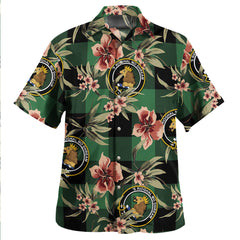 Clan Robin Hood (MacGregorGregor Rob Roy Hunting) Ancient Tartan Crest Badge Aloha Hawaiian Shirt Tropical Old Style GY53 Robin Hood (MacGregorGregor Rob Roy Hunting) Ancient Tartan Tartan Today   