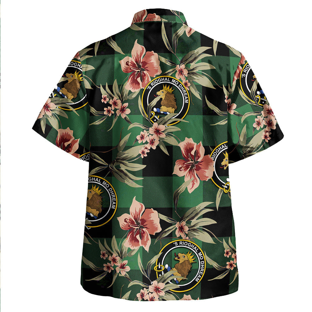 Clan Robin Hood (MacGregorGregor Rob Roy Hunting) Ancient Tartan Crest Badge Aloha Hawaiian Shirt Tropical Old Style GY53 Robin Hood (MacGregorGregor Rob Roy Hunting) Ancient Tartan Tartan Today   
