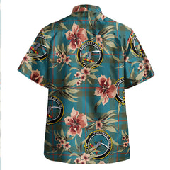 Elliot (Ellot) Ancient Tartan Clan Crest Badge Aloha Hawaiian Shirt Tropical Old Style KE63 Elliot (Ellot) Ancient Tartan Tartan Today   