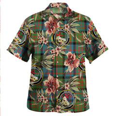 Clan MacDonald (Donald) Ancient Tartan Crest Badge Aloha Hawaiian Shirt Tropical Old Style MJ43 MacDonald (Donald) Ancient Tartan Tartan Today   