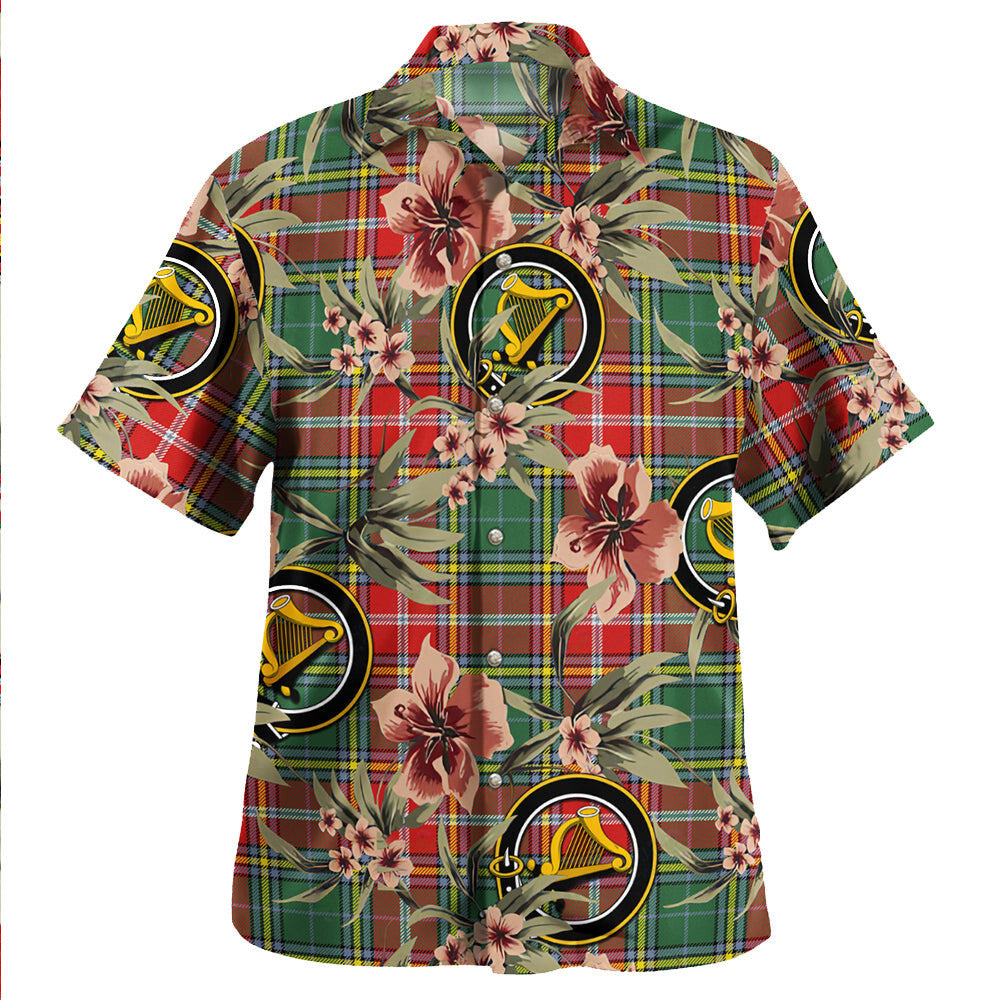 Clan MacWhirter Modern Tartan Crest Badge Aloha Hawaiian Shirt Tropical Old Style JF82 MacWhirter Modern Tartan Tartan Today   