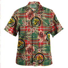 Clan MacWhirter Modern Tartan Crest Badge Aloha Hawaiian Shirt Tropical Old Style JF82 MacWhirter Modern Tartan Tartan Today   