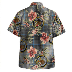 Clan Gladstone Tartan Crest Badge Aloha Hawaiian Shirt Tropical Old Style SV43 Gladstone Tartan Tartan Today   