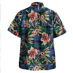Clan Ferguson of Balquhidder Modern Tartan Crest Badge Aloha Hawaiian Shirt Tropical Old Style QT96 Ferguson of Balquhidder Modern Tartan Tartan Today   