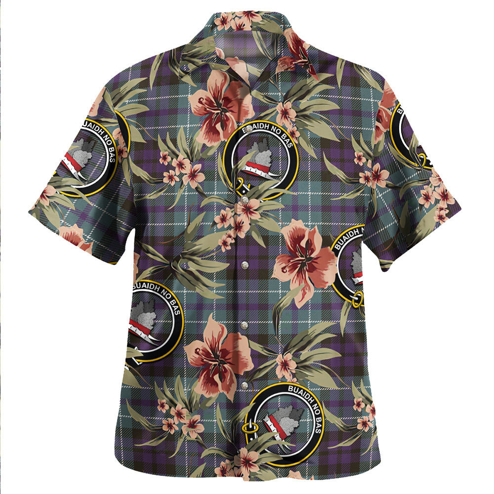 Clan MacNeil of Colonsay (MacNeil of Barra of Colonsay) Weathered Tartan Crest Badge Aloha Hawaiian Shirt Tropical Old Style UL89 MacNeil of Colonsay (MacNeil of Barra of Colonsay) Weathered Tartan Tartan Today   