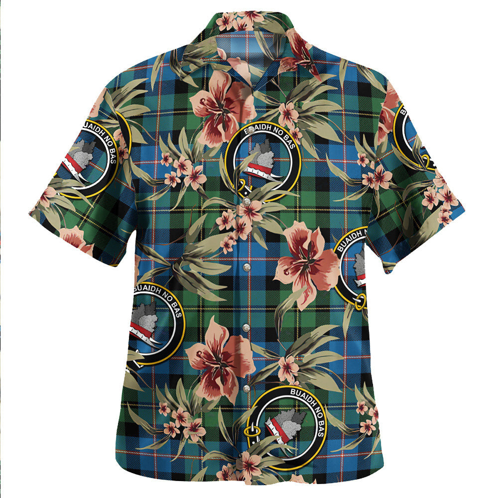 Clan MacNeil of Barra Old (MacNeill Old) Ancient Tartan Crest Badge Aloha Hawaiian Shirt Tropical Old Style AW75 MacNeil of Barra Old (MacNeill Old) Ancient Tartan Tartan Today   