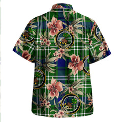Clan Swinton Tartan Crest Badge Aloha Hawaiian Shirt Tropical Old Style XR52 Swinton Tartan Tartan Today   