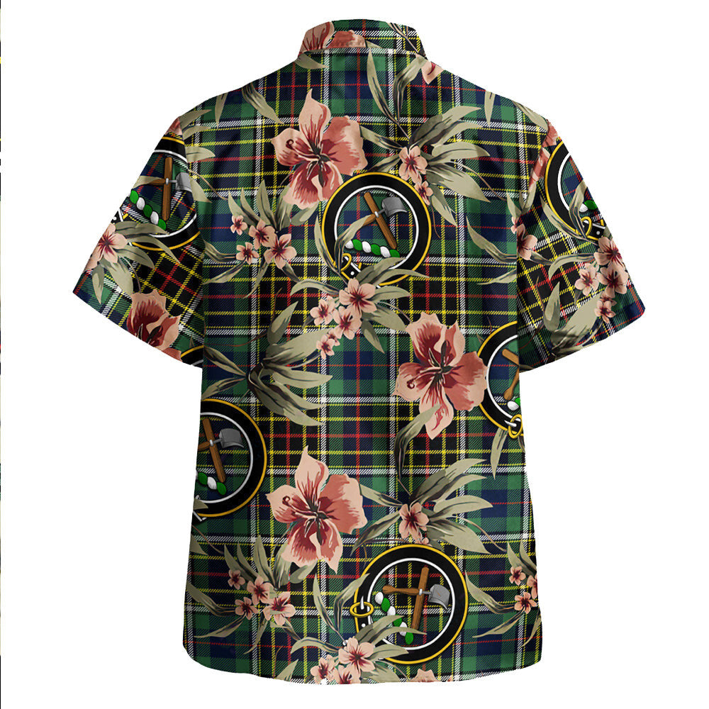 Clan Hislop #2 Modern Tartan Crest Badge Aloha Hawaiian Shirt Tropical Old Style YK61 Hislop #2 Modern Tartan Tartan Today   