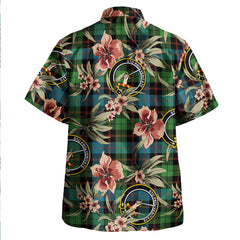 Guthrie Ancient Tartan Clan Crest Badge Aloha Hawaiian Shirt Tropical Old Style AV43 Guthrie Ancient Tartan Tartan Today   