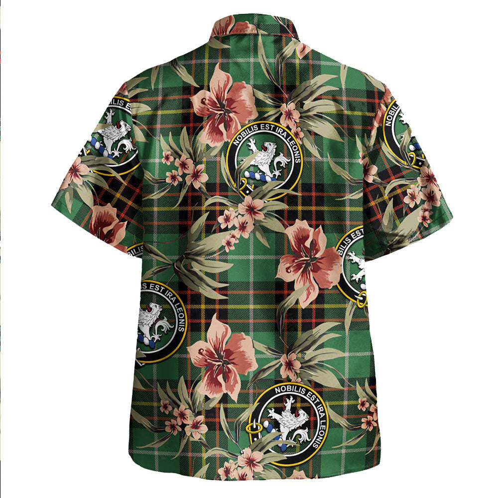 Clan Inglis Ancient Tartan Crest Badge Aloha Hawaiian Shirt Tropical Old Style RH39 Inglis Ancient Tartan Tartan Today   