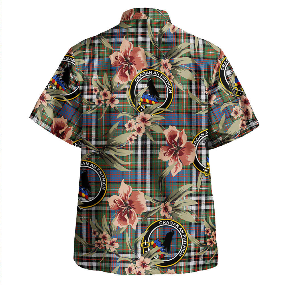 Clan MacDonell of Glengarry Dress Weathered Tartan Crest Badge Aloha Hawaiian Shirt Tropical Old Style JH29 MacDonell of Glengarry Dress Weathered Tartan Tartan Today   