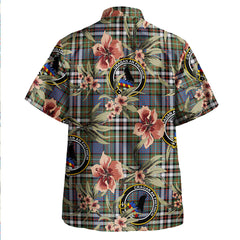 Clan MacDonell of Glengarry Dress Weathered Tartan Crest Badge Aloha Hawaiian Shirt Tropical Old Style JH29 MacDonell of Glengarry Dress Weathered Tartan Tartan Today   
