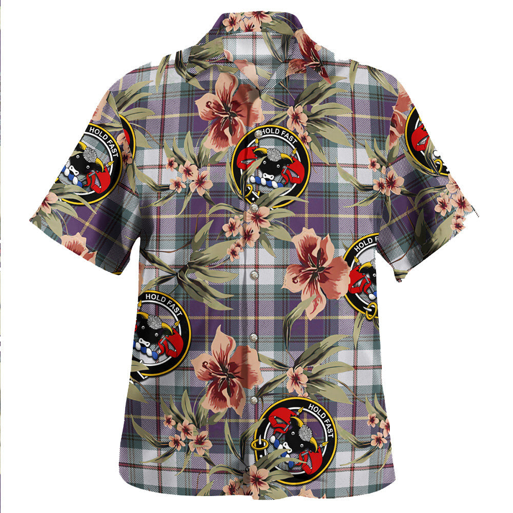 Clan MacLeod of California Weathered Tartan Crest Badge Aloha Hawaiian Shirt Tropical Old Style BJ60 MacLeod of California Weathered Tartan Tartan Today   