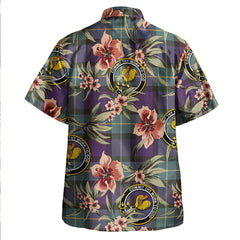 Clan Sinclair of Ulster Weathered Tartan Crest Badge Aloha Hawaiian Shirt Tropical Old Style MH33 Sinclair of Ulster Weathered Tartan Tartan Today   