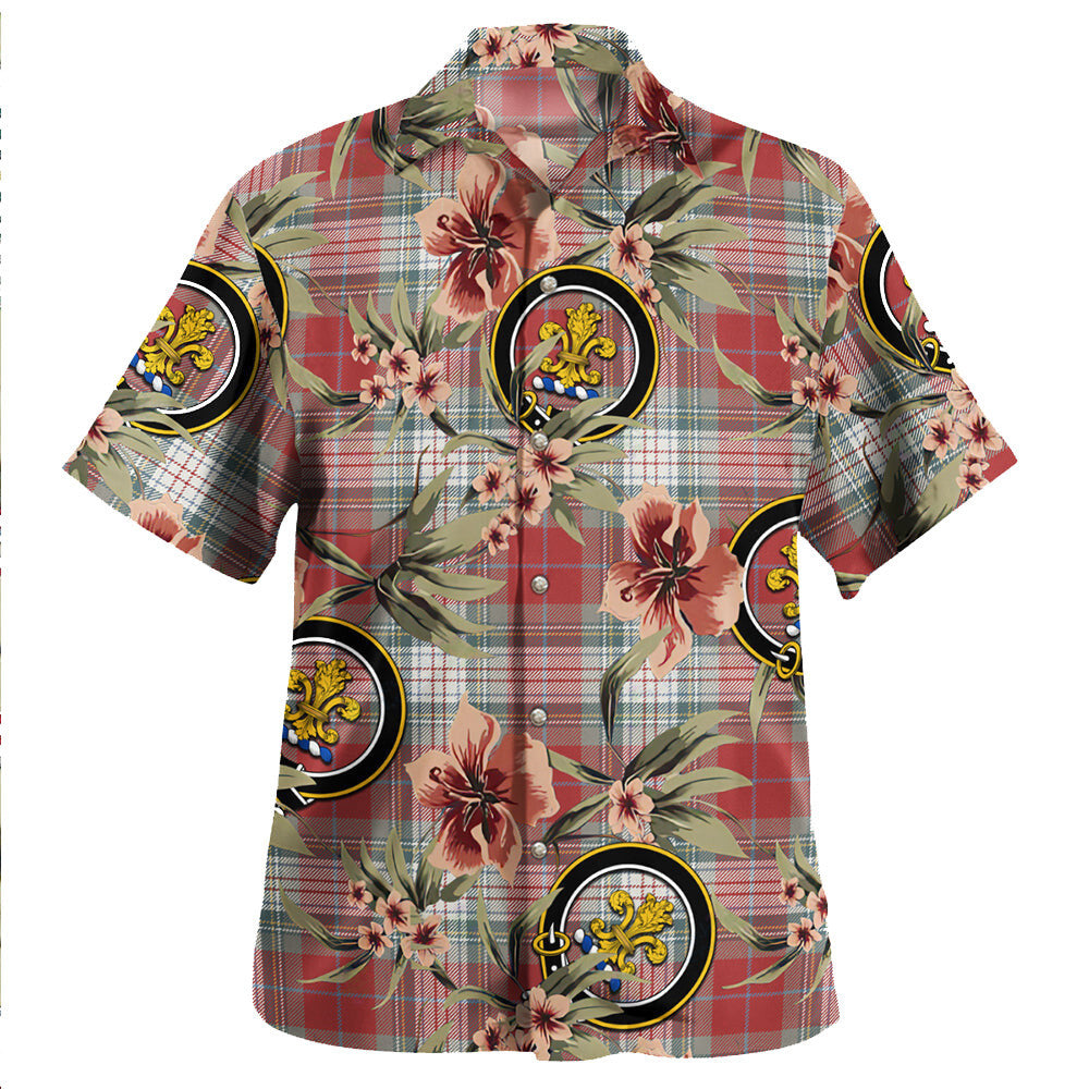 Clan Warden Weathered Tartan Crest Badge Aloha Hawaiian Shirt Tropical Old Style WP10 Warden Weathered Tartan Tartan Today   