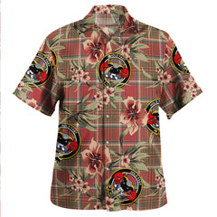 Clan MacLeod of Gesto Weathered Tartan Crest Badge Aloha Hawaiian Shirt Tropical Old Style WR70 MacLeod of Gesto Weathered Tartan Tartan Today   