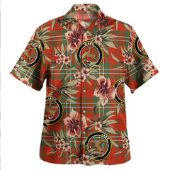 Clan Scott Ancient Tartan Crest Badge Aloha Hawaiian Shirt Tropical Old Style NC39 Scott Ancient Tartan Tartan Today   