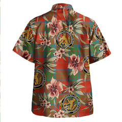 Clan MacPherson of Cluny Ancient Tartan Crest Badge Aloha Hawaiian Shirt Tropical Old Style LS58 MacPherson of Cluny Ancient Tartan Tartan Today   