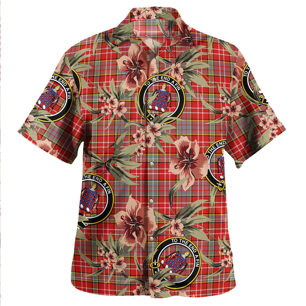 Clan Ogilvie Modern Tartan Crest Badge Aloha Hawaiian Shirt Tropical Old Style MO88 Ogilvie Modern Tartan Tartan Today   