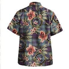 Clan MacNeil of Colonsay (MacNeil of Barra of Colonsay) Weathered Tartan Crest Badge Aloha Hawaiian Shirt Tropical Old Style UL89 MacNeil of Colonsay (MacNeil of Barra of Colonsay) Weathered Tartan Tartan Today   