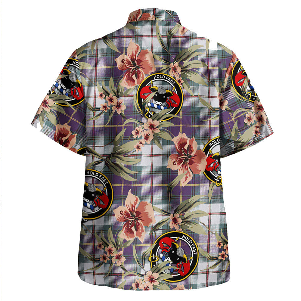 Clan MacLeod of California Weathered Tartan Crest Badge Aloha Hawaiian Shirt Tropical Old Style BJ60 MacLeod of California Weathered Tartan Tartan Today   