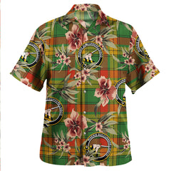 Clan MacMillan Ancient Tartan Crest Badge Aloha Hawaiian Shirt Tropical Old Style ET61 MacMillan Ancient Tartan Tartan Today   