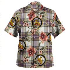 Clan Richards (Pritchard) Weathered Tartan Crest Badge Aloha Hawaiian Shirt Tropical Old Style RP63 Richards (Pritchard) Weathered Tartan Tartan Today   