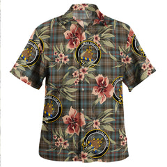 Clan MacKenzie Weathered Tartan Crest Badge Aloha Hawaiian Shirt Tropical Old Style EI63 MacKenzie Weathered Tartan Tartan Today   