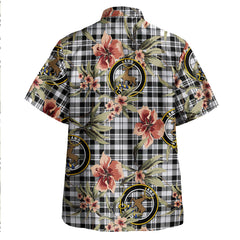 Clan Scott (Sir Walter) Personal Tartan Crest Badge Aloha Hawaiian Shirt Tropical Old Style FI20 Scott (Sir Walter) Personal Tartan Tartan Today   