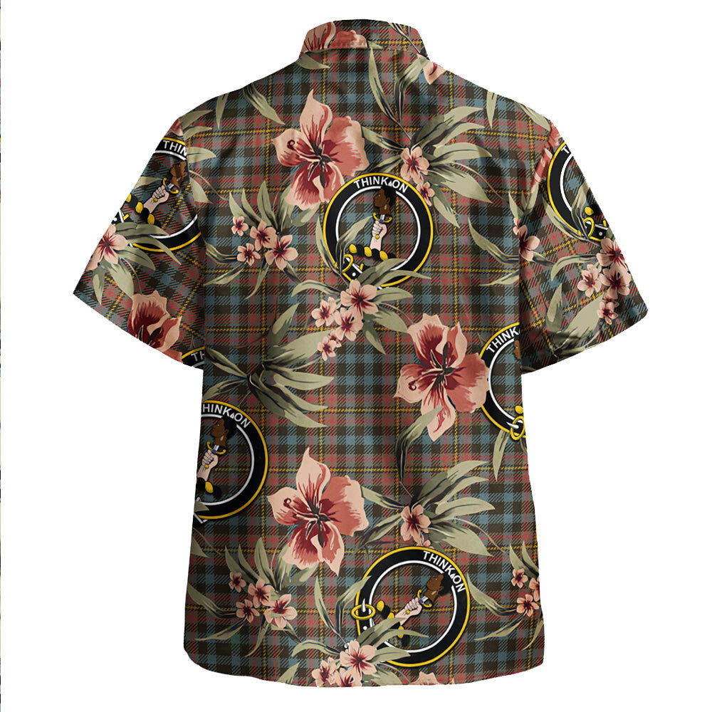 Clan MacLellan Weathered Tartan Crest Badge Aloha Hawaiian Shirt Tropical Old Style OU72 MacLellan Weathered Tartan Tartan Today   