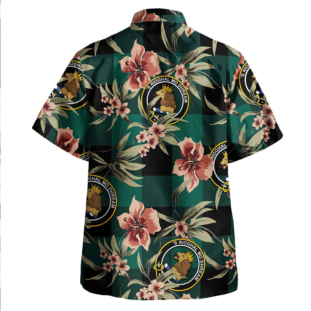 Clan Robin Hood (MacGregorGregor Rob Roy Hunting) Modern Tartan Crest Badge Aloha Hawaiian Shirt Tropical Old Style QD41 Robin Hood (MacGregorGregor Rob Roy Hunting) Modern Tartan Tartan Today   