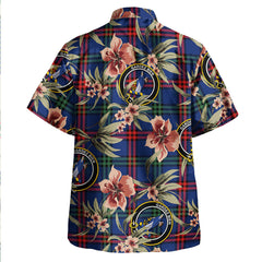 Clan Montgomery Modern Tartan Crest Badge Aloha Hawaiian Shirt Tropical Old Style AP85 Montgomery Modern Tartan Tartan Today   