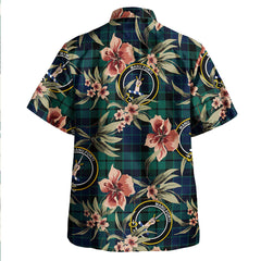 Clan MacKay Modern Tartan Crest Badge Aloha Hawaiian Shirt Tropical Old Style CF68 MacKay Modern Tartan Tartan Today   