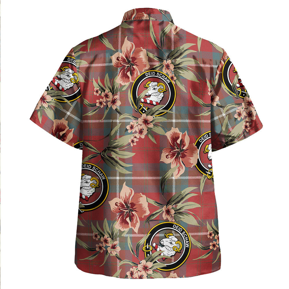 Clan Ruthven Weathered Tartan Crest Badge Aloha Hawaiian Shirt Tropical Old Style MP75 Ruthven Weathered Tartan Tartan Today   