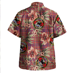 Clan MacLeod Red Weathered Tartan Crest Badge Aloha Hawaiian Shirt Tropical Old Style CK86 MacLeod Red Weathered Tartan Tartan Today   