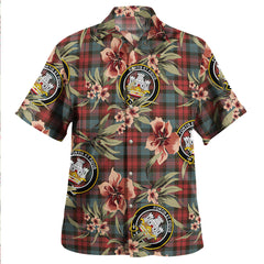 Clan MacLachlan Weathered Tartan Crest Badge Aloha Hawaiian Shirt Tropical Old Style XX31 MacLachlan Weathered Tartan Tartan Today   