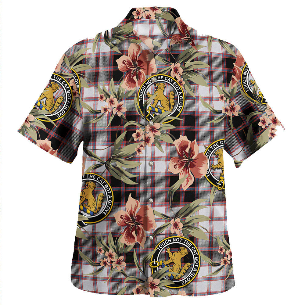 Clan MacPherson of Pitmain Ancient Tartan Crest Badge Aloha Hawaiian Shirt Tropical Old Style RT39 MacPherson of Pitmain Ancient Tartan Tartan Today   