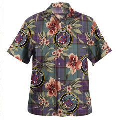 Clan Storrie Weathered Tartan Crest Badge Aloha Hawaiian Shirt Tropical Old Style NM90 Storrie Weathered Tartan Tartan Today   